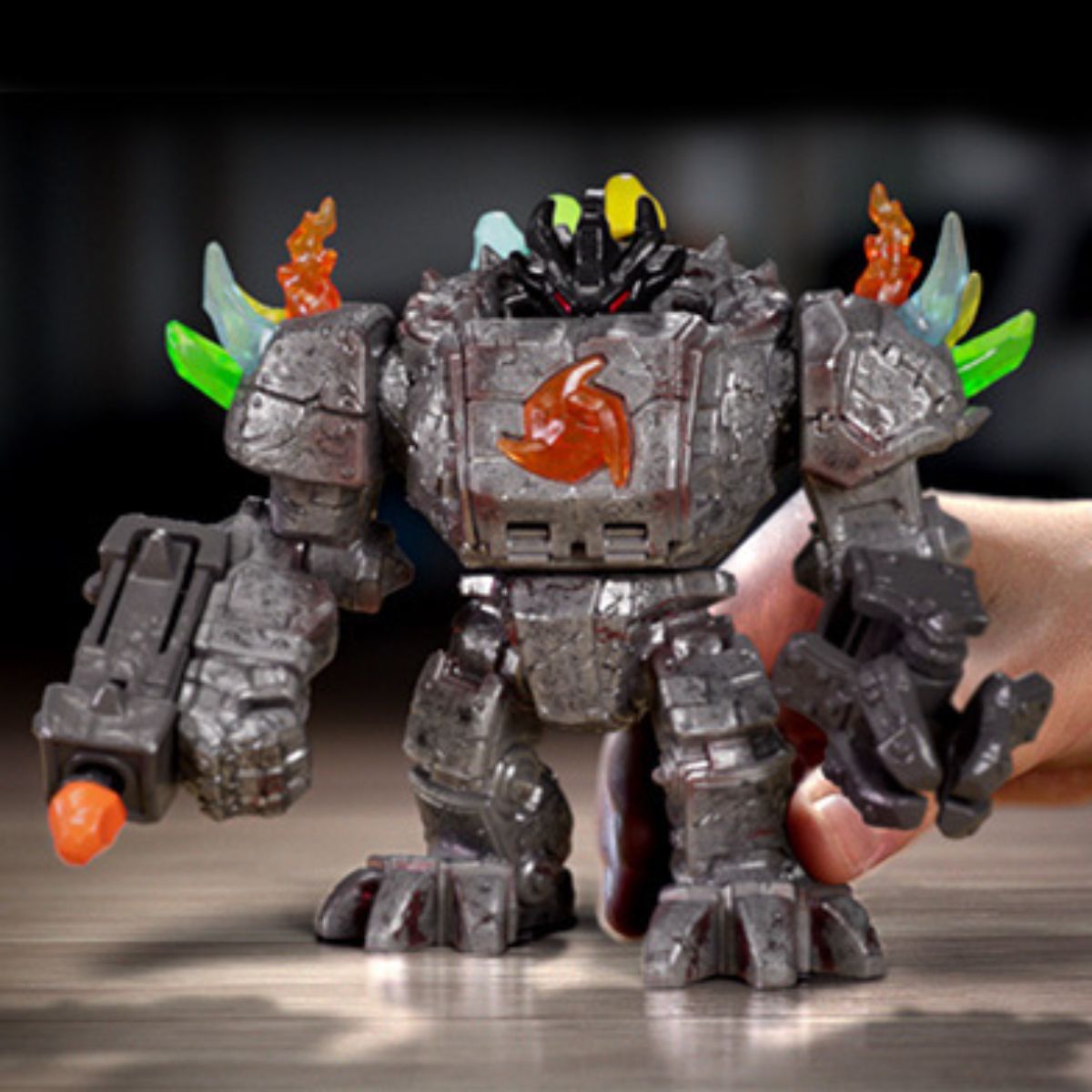 マスターロボットとミニクリーチャー